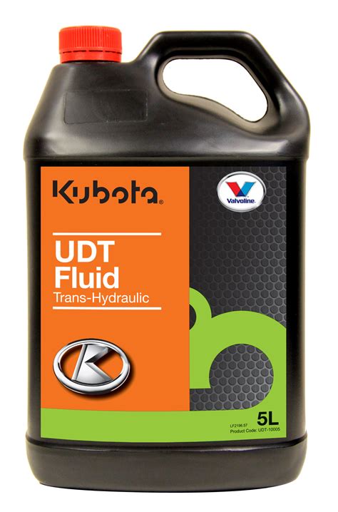 kubota hydraulic fluid type